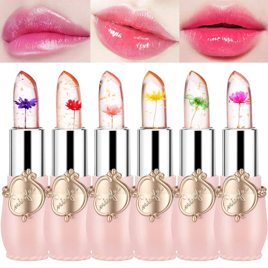 BloomTint: Color-Changing Flower Lipstick