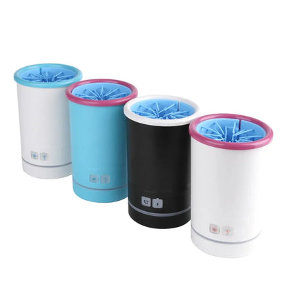 LMZOE 3.7V Automatic Paw Plunger Pet Washer Cleaner 