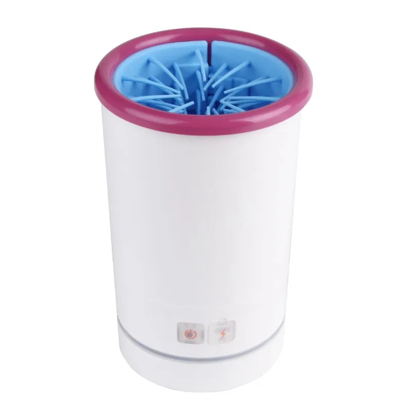 LMZOE 3.7V Automatic Paw Plunger Pet Washer Cleaner 