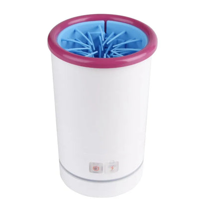 LMZOE 3.7V Automatic Paw Plunger Pet Washer Cleaner 