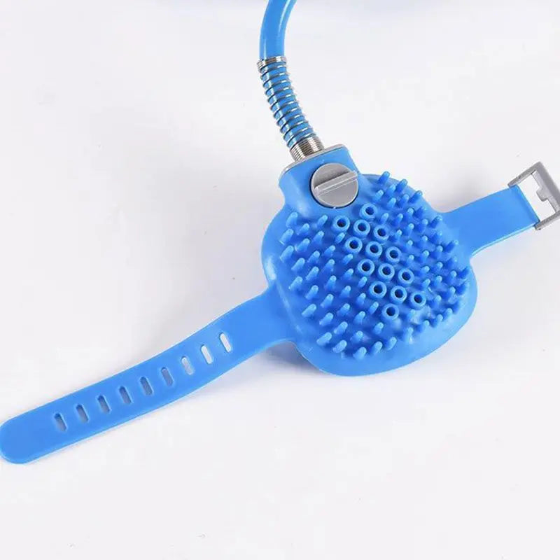 "Ultimate Pet Shower Nozzle: Indoor & Outdoor Silicone Massage Tool for Cats and Dogs"