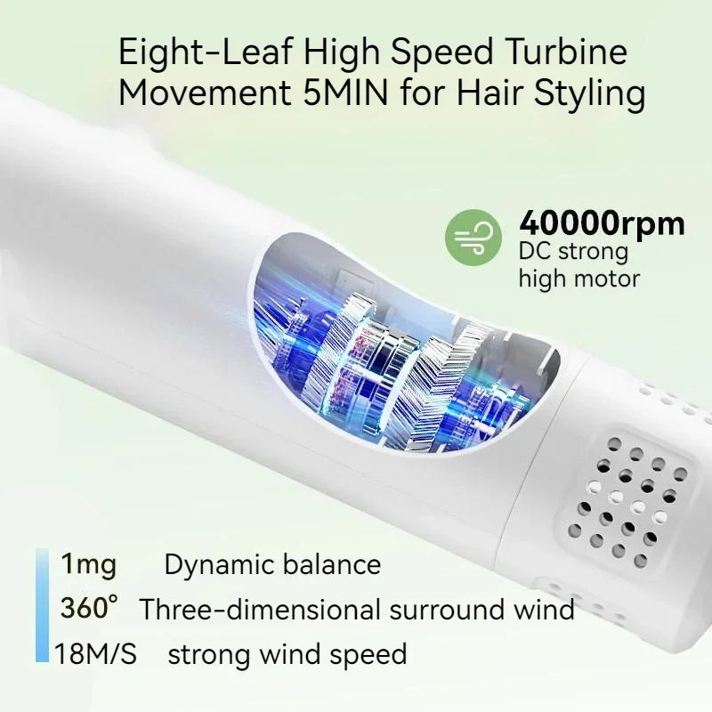 Portable Pet Hair Dryer 2 in 1 Smart Control Dog Cat Grooming Brush