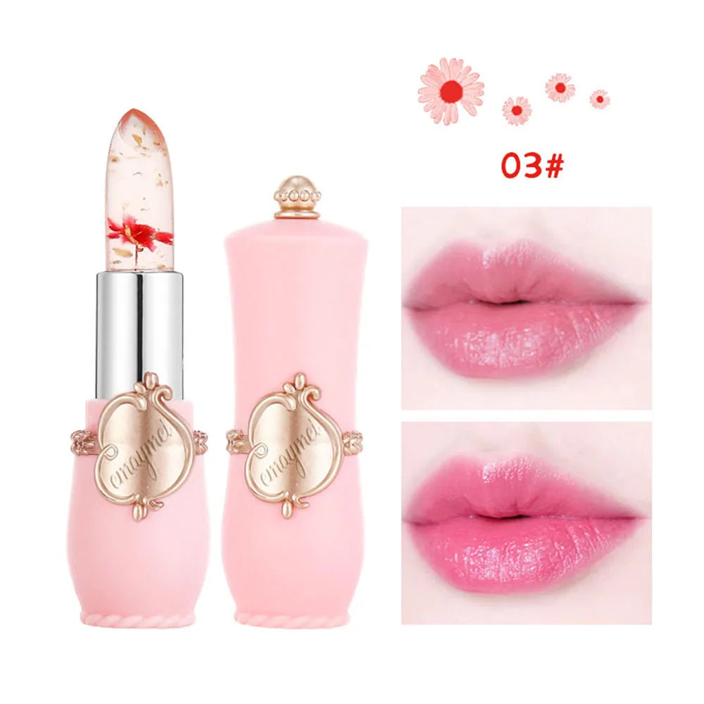BloomTint: Color-Changing Flower Lipstick