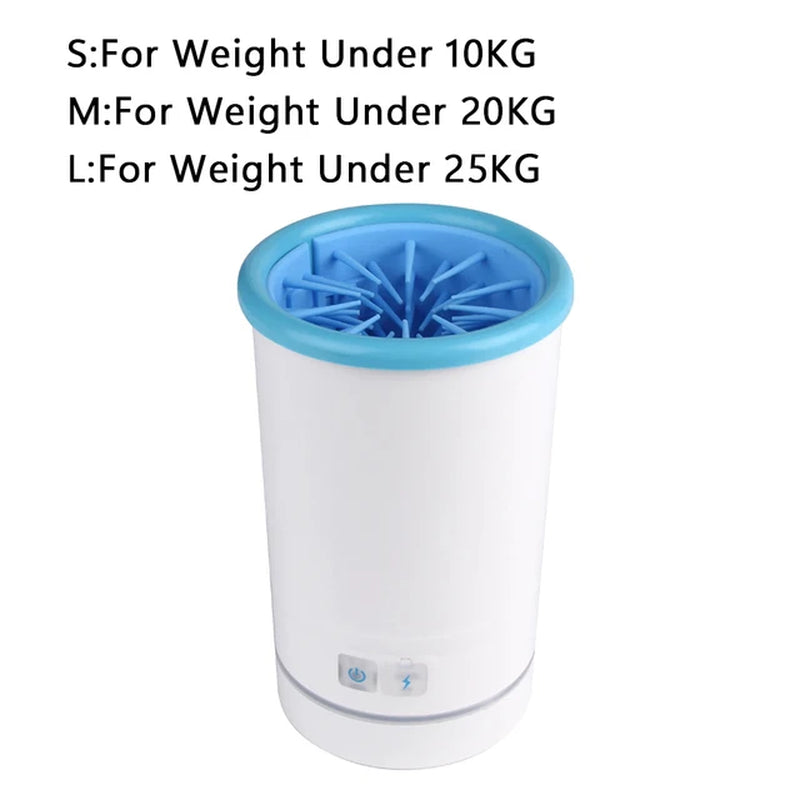 LMZOE 3.7V Automatic Paw Plunger Pet Washer Cleaner 