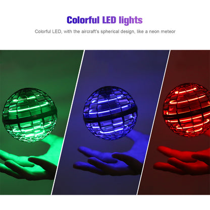 Pro boomerang soaring Spinner Ball Hand Operated Mini Drones