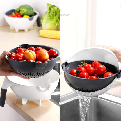 9 In 1 Multi functional Rotating Vegetable Slicer