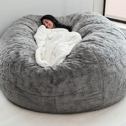 Big Sofas Fluffy Giant Fur Bean Bag Bed