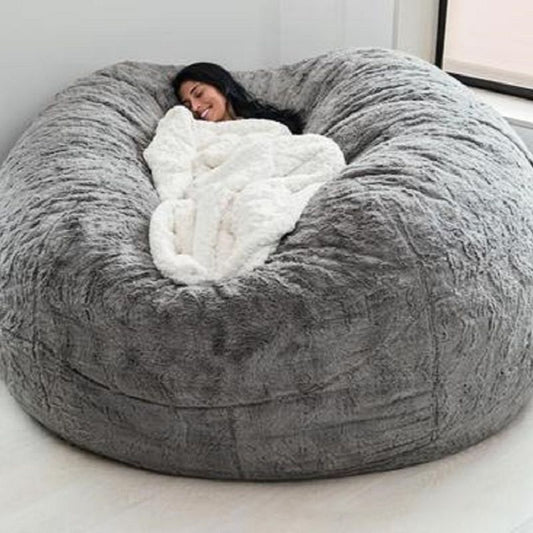 Big Sofas Fluffy Giant Fur Bean Bag Bed