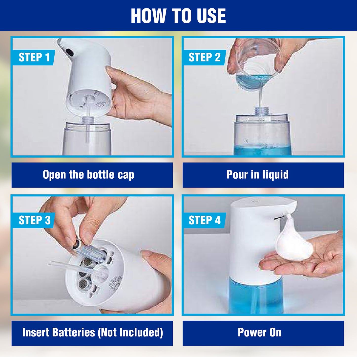 Touchless Foam Soap Dispenser